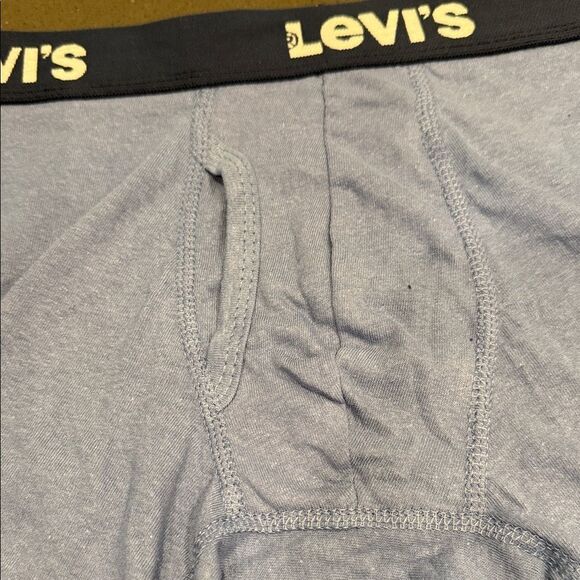 Levi's Light Gray Boxer Briefs with Navy Waistband - Picture 4 of 6